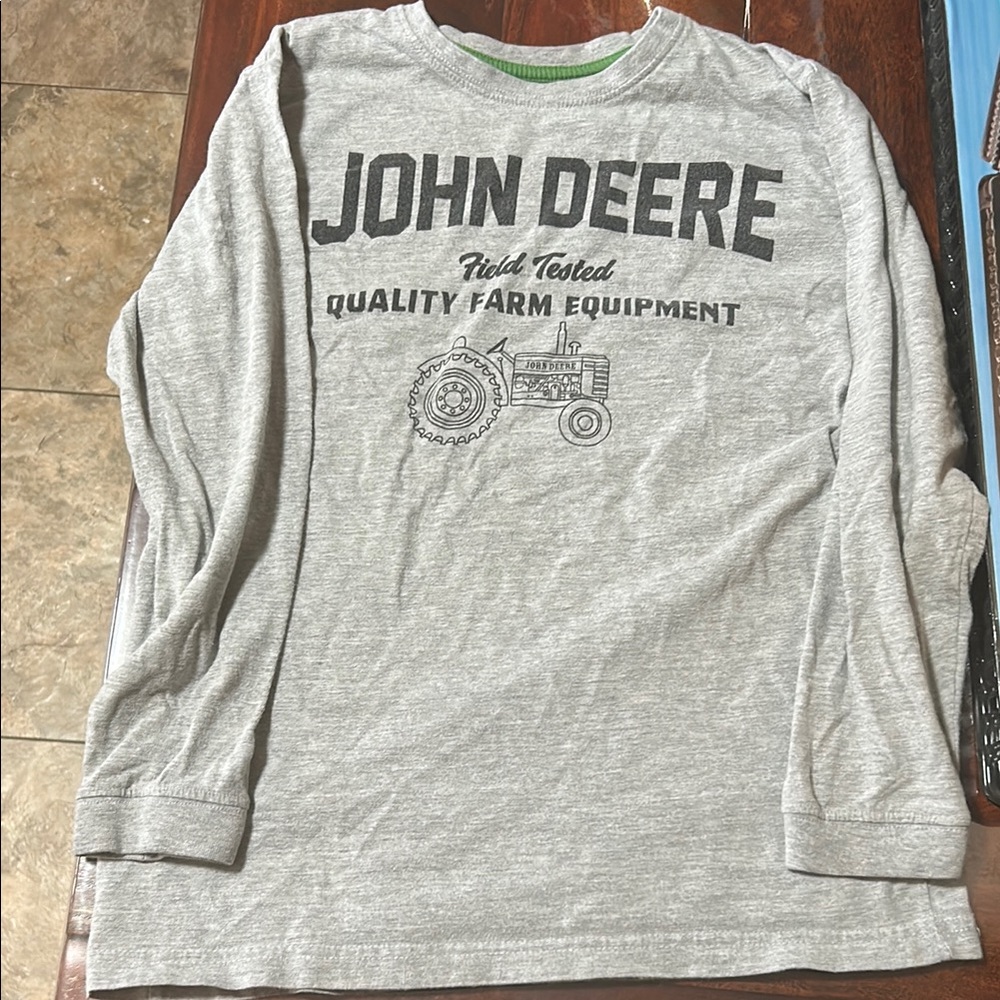 John Deere Gray Men's Shirt